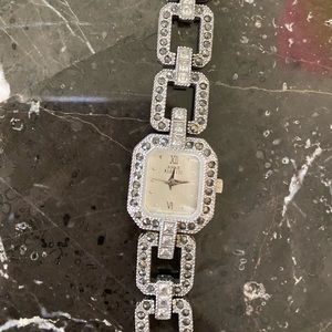 Anne Klein Marcasite bracelet watch - women’s